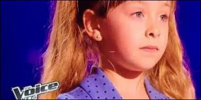 À quel âge Gloria a-t-elle fait "The Voice Kids" ?