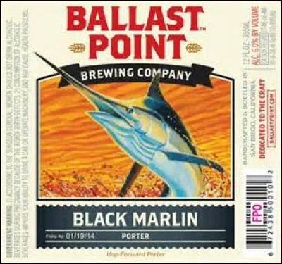 Quel est le pays d'origine de la Ballast Point (marlin) ?