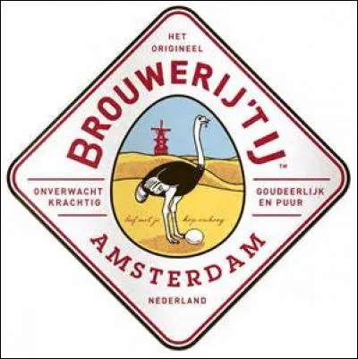 Quel est le pays d'origine de la Brouwerij't ij (autruche) ?