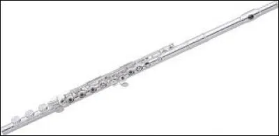 La flûte traversière est un instrument à vent.