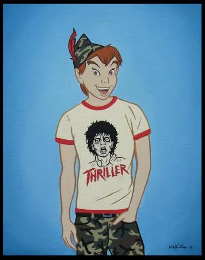 De qui Peter Pan a-t-il l'air d'être fan ?