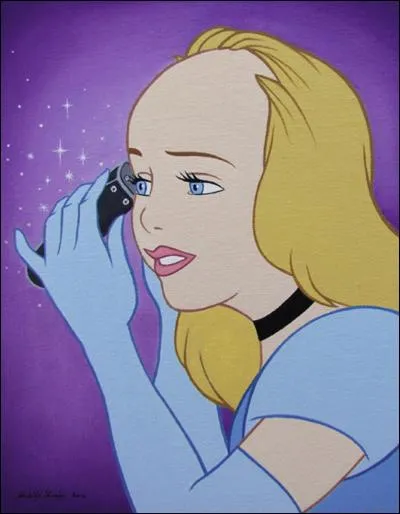 Quelle princesse semble se raser la tête, ci-dessus ?