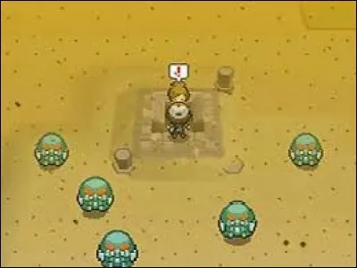 Quel objet doit-on avoir pour "réveiller" les Darumacho du Désert Délassant, dans Pokémon Noir et Blanc ?