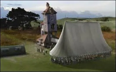 Quelle était la forme du gâteau d'anniversaire d'Harry ?