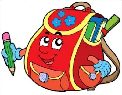 Que trouve-t-on dans ton sac, que ce soit un cartable ou un sac de tous les jours ?