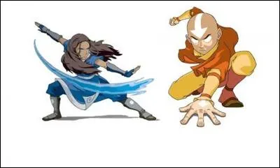 Aang s'est déjà battu avec Katara.