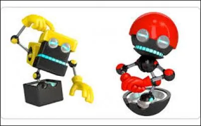 Comment s'appellent les deux robots d'Egman ?