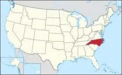 Quelle est la capitale de l'Etat de Caroline du Nord ?