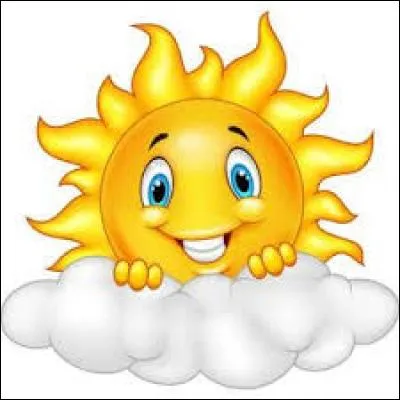 Il y a du soleil mais quelques nuages à l'horizon.