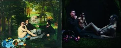 Quel repas toutes ces personnes semblent-elles prendre ?