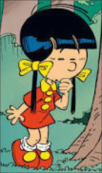 Cédric est amoureux de cette jeune fille. Qui est-elle ?