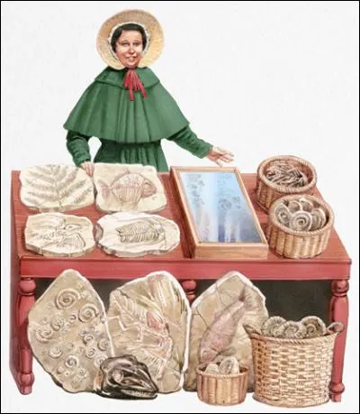 Mary Anning (1799-1847) est l'une des plus grandes chasseuses de fossiles de l'histoire. Elle est connue pour être :