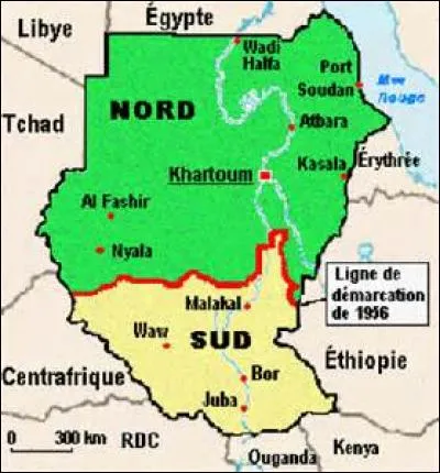 En quelle année le Soudan du Sud devint-il indépendant ?