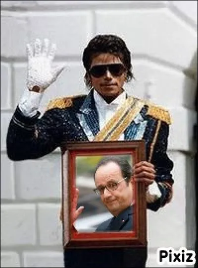 Laquelle de ces stars a encadré François Hollande ?