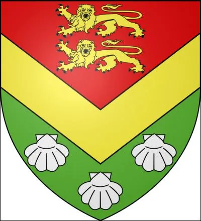 En Seine-Maritime se trouve une commune qui possède ce blason. Laquelle ?