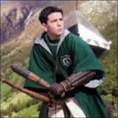 Comment s'appelle ce joueur de Quidditch de Serpentard ?