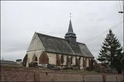 Voici l'église Saint-Marcel de Cottenchy. Commune de la Somme, elle se situe dans la nouvelle région ...