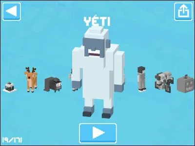 Quelle est la particularité du yéti ?