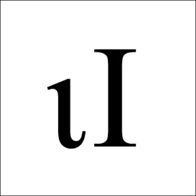 Quelle est cette lettre ?