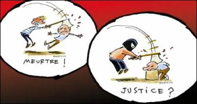 Que penses-tu de la peine de mort ?