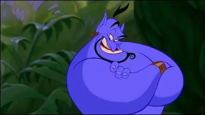 Quel acteur américain a, à la fois, inspiré et prêté sa voix au personnage du génie dans "Aladdin" ?