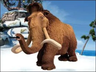 Quel animal est Manny dans "L'âge de glace" ?