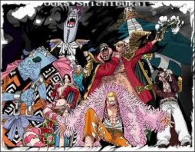 Combien y a-t-il eu de Grands Corsaires au total jusqu'à l'arc Dressrosa ?