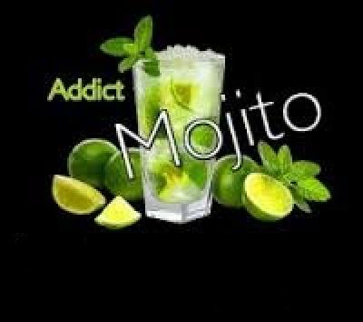 "M" comme "mojito". Pour préparer ce cocktail, vous aurez besoin de citron vert, menthe fraiche, glaçons et surtout de ...