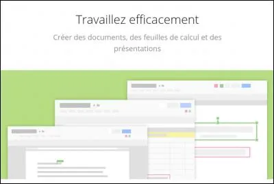 De quelles applications de productivité est-il question sur cette photo ?