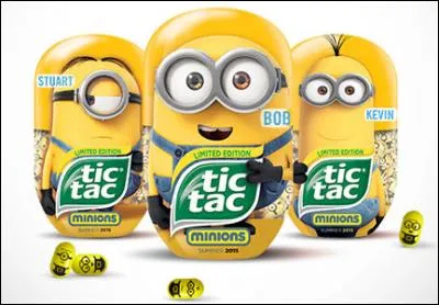 À quoi sont les Tic-Tac Minions ?