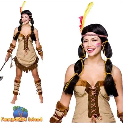 Derrière le tipi, la jeune squaw carresse la patte de la biche en lisière de forêt.