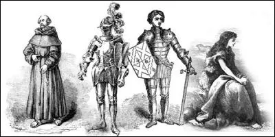 La société était alors fortement hiérarchisée. Combien d'ordres comptait-elle ?