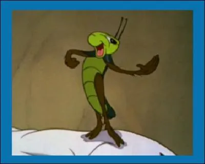 Qui est cette sauterelle ? Il paraît que c'est le neveu de la réponse de la question 4