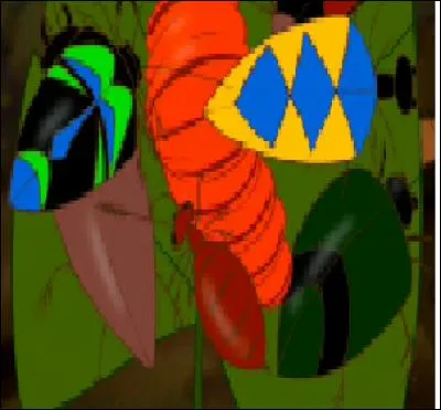 Dans quel dessin animé, trouve-t-on ces larves ?