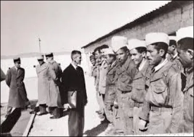 Les Accords d'Évian ont mis fin à la Guerre d'Algérie.