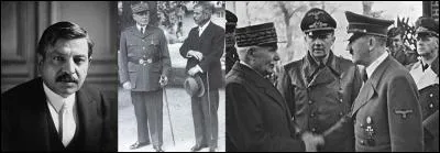 Le 10 juillet 1943 : 
Dans son discours, Pierre Laval justifie sa politique de « réconciliation et d'entente » avec l'Allemagne. Il met en avant un événement, pour lui, marquant.
Quel est cet événement ?