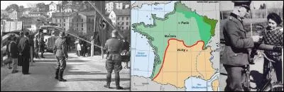 Le 1er mars 1943 : 
Cette mesure avait été faite pour maintenir le gouvernement de Vichy sous l'emprise des Allemands. En plus, cette mesure a permis de contrôler la population française. Le 1e mars 1943, cette mesure est presque totalement abandonnée.
Quelle est cette mesure ?