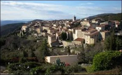 Le village le plus haut en altitude du Var est...