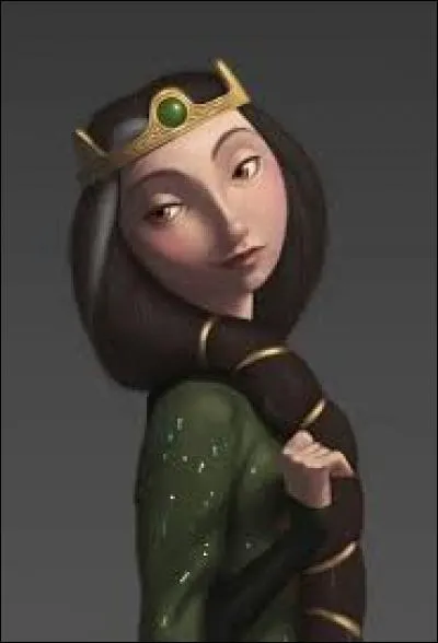 En quel animal la reine Elinor, mère de Merida, a-t-elle été transformée ?