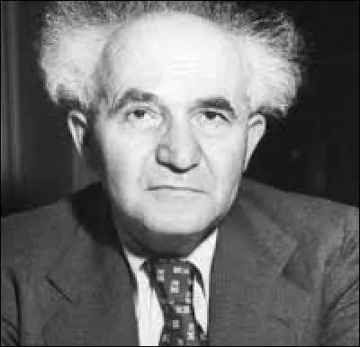 Décembre : De quel pays David Ben Gourion est-il le fondateur ?