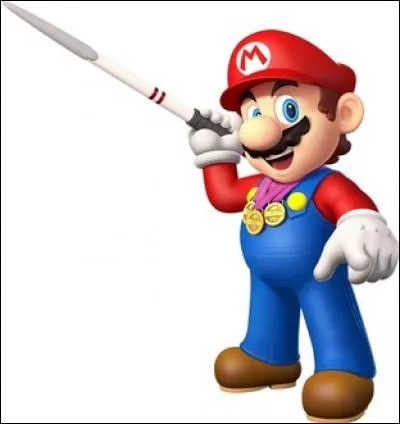 Quel personnage peut-on voir aux côtés de Mario lors des Jeux olympiques ?