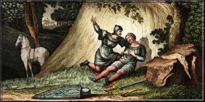 Dans quel instrument souffle Roland en mourant ?