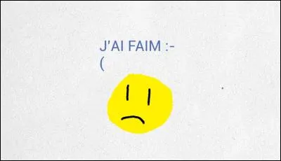 Si tu as faim, que manges-tu ?