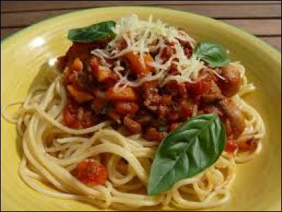 D'où les spaghetti à la bolognaise viennent-elles réellement ?
