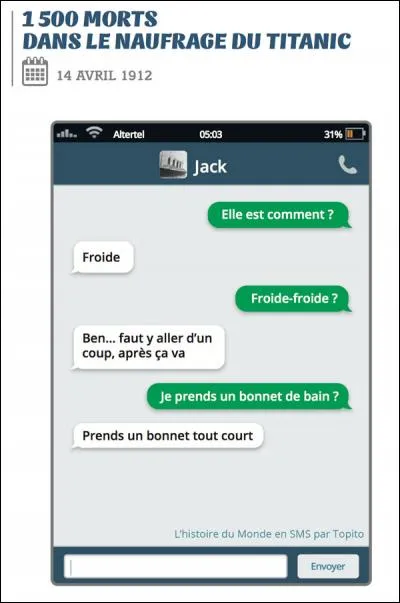 Qui sortait avec Jack dans le film ?