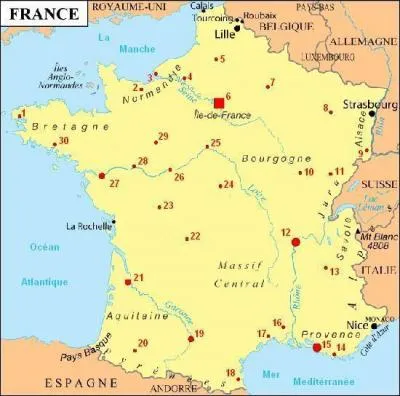 O se trouve Orlans ?