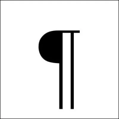 Comment appelle-t-on ce symbole typographique qui marque la fin d'un paragraphe ou un "alinéa" ?