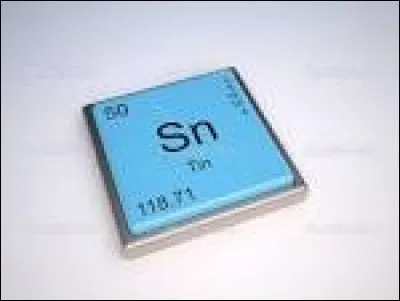 Quel est l'élément chimique de symbole Sn ?