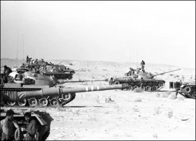 Le 6 octobre 1973 commence la guerre du Kippour. Quels sont les pays arabes qui attaquent Israël ce jour- là?