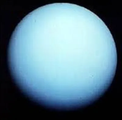 Uranus est une planète géante de...